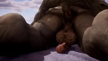 Rhino’s Juicy Ass Rides Djablo On Nudist Beach – Wild Life