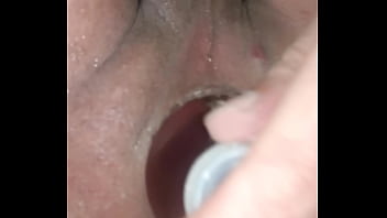 Gay Man Fucks Bottle Deep