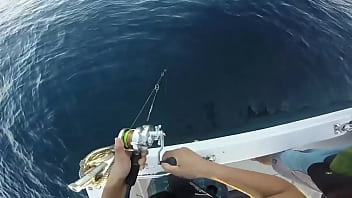Japanese Men Hook Up While Fishing