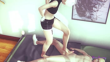 Naughty Cat Boy Alan Teases With Hands And Feet – Yaoi 3d Anime