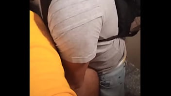 Young Stud Takes Worker’s Cock In Subway Bathroom