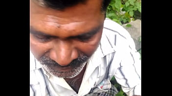 Gay Uncle Pleasures Me Outdoors