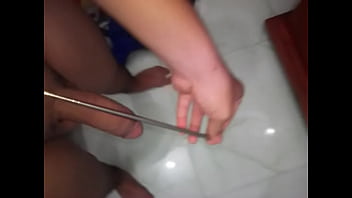 Vietnamese Guy Uses Chopsticks To Pleasure Himself