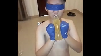 Slave Dog Thirsty For Piss Drink