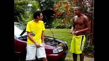 Interracial Pole Smoking Parade – Hot Gay Action Scene 2