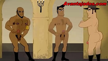 Gay Anime Bullfighter Seduces His Secret Lover