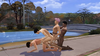 Sims Outdoor Gay Sex Party – Channel Intro