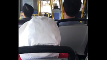 Teen Caught Jerking Off On Public Bus