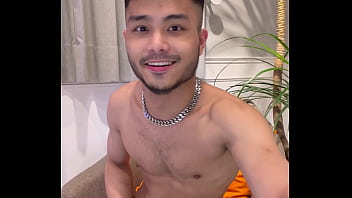 Naughty Asian Boy Teases With Seductive Charm