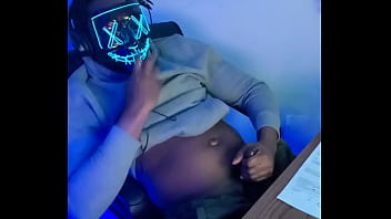 Maskmind Teases Dickie With Sensual Hand Massage