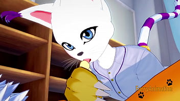 Renamon And Gatomon Hot Yaoi Action – Anime Gay Furry Sex