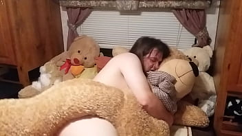 Fucking My Plush Toy In Secret