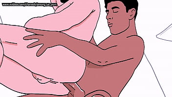 Stepbro’s Hard Cock Fucks Stepdad Fast – Animated Gay Porn