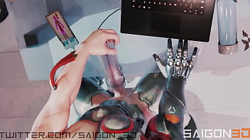 Blackwatch Genji Dominates Fleshlight In Overwatch