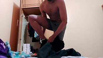 Stepbrother Caught Jerking Off – Must Watch Solo