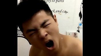 Handsome Chinese Guy Enjoys Solo Pleasure