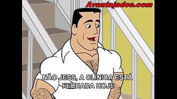 Doctor Loves Showing Off His Huge Ass