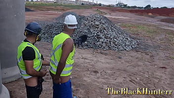 City Workers Caught Fucking Secretly At Construction Site