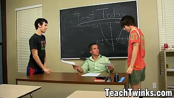 Gay Students Seduce Their Hot Teacher Drake Mitchell