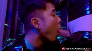 Yoshi Loves Deep Throats Before Tasting Ass