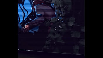 Springtrap Takes The Guard Hard From Behind