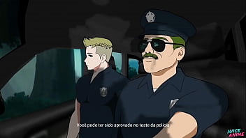 Hot Police Lieutenant Craves Rookie Cock – Gay Bara Yaoi