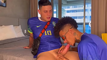 Brazil’s Victory Celebration With My Hot Friend João