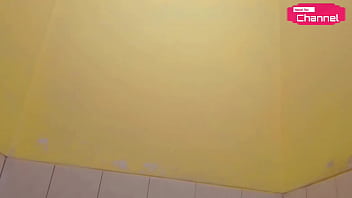 Talent Vixen Naps After Sensual Massage & Spa In Bathroom