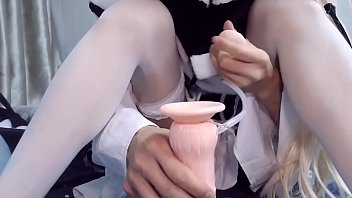 Femboy’s Toy Orgasm & Oral Demo
