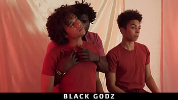 Ebony Teens Enjoy Massive Black Cocks In Steamy Threesome