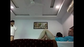 Desi Beauty Dominates White Stud