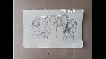 Handcrafted Frotting Fantasy Comic