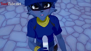 Sly Cooper Furry Yaoi – Fox X Sly Hot Handjob & Anal Action