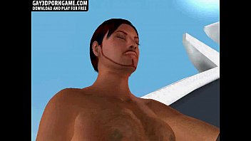 Horny 3d Cartoon Stud Takes Rough Boat Ride