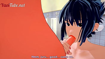 Naruto X Sasuke Steamy Toilet Encounter – Hot Yaoi Action