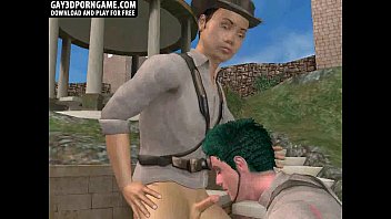 3d Cartoon Stud Enjoys Deep Throat And Rough Anal