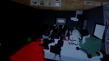 Horny Furry Gets Fucked By Albino In Bed While Others Watch And Record
