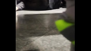 Traveler Slips In Shower, Lands On Cleaner’s Cock As He Watches.
