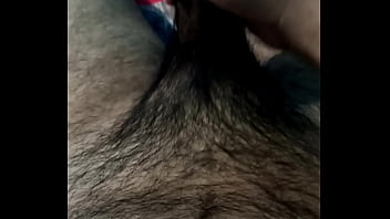 Gay Guy Stroking His Hard Cock