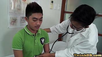 Naughty Asian Patient Seduced By Her Handsome Doctor In Exam Room