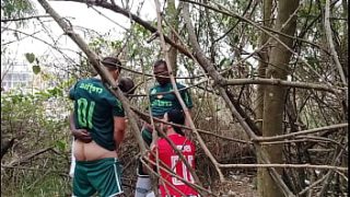 Hot Hairy Men Having Wild Gay Sex In The Woods