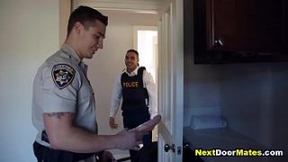 Young Offender Taken Raw By A Crooked Latino Officer