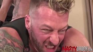 Inked Studs Dolf Dietrich And Hugh Hunter Go Raw