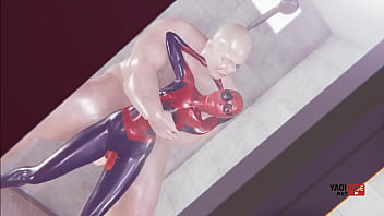 Spiderman Dominated By A Huge Man In Yaoi Anime