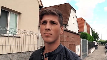 Czech Twink Moans Loudly As Stranger Takes Him Hard In Public For Cash