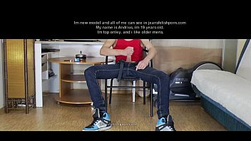 Solo Teen Boy Stroking His Hard Cock