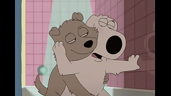 Steamy Shower Scenes: Furry Men Get Wet