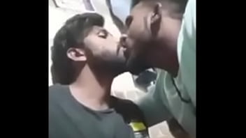 Sizzling Indian Men Share Passionate Kiss