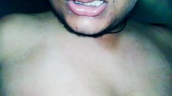 Indian Gay Man With Large Chest Shows Off His Nipples