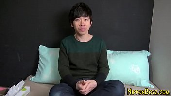 Solo Asian Guy Jerking Off